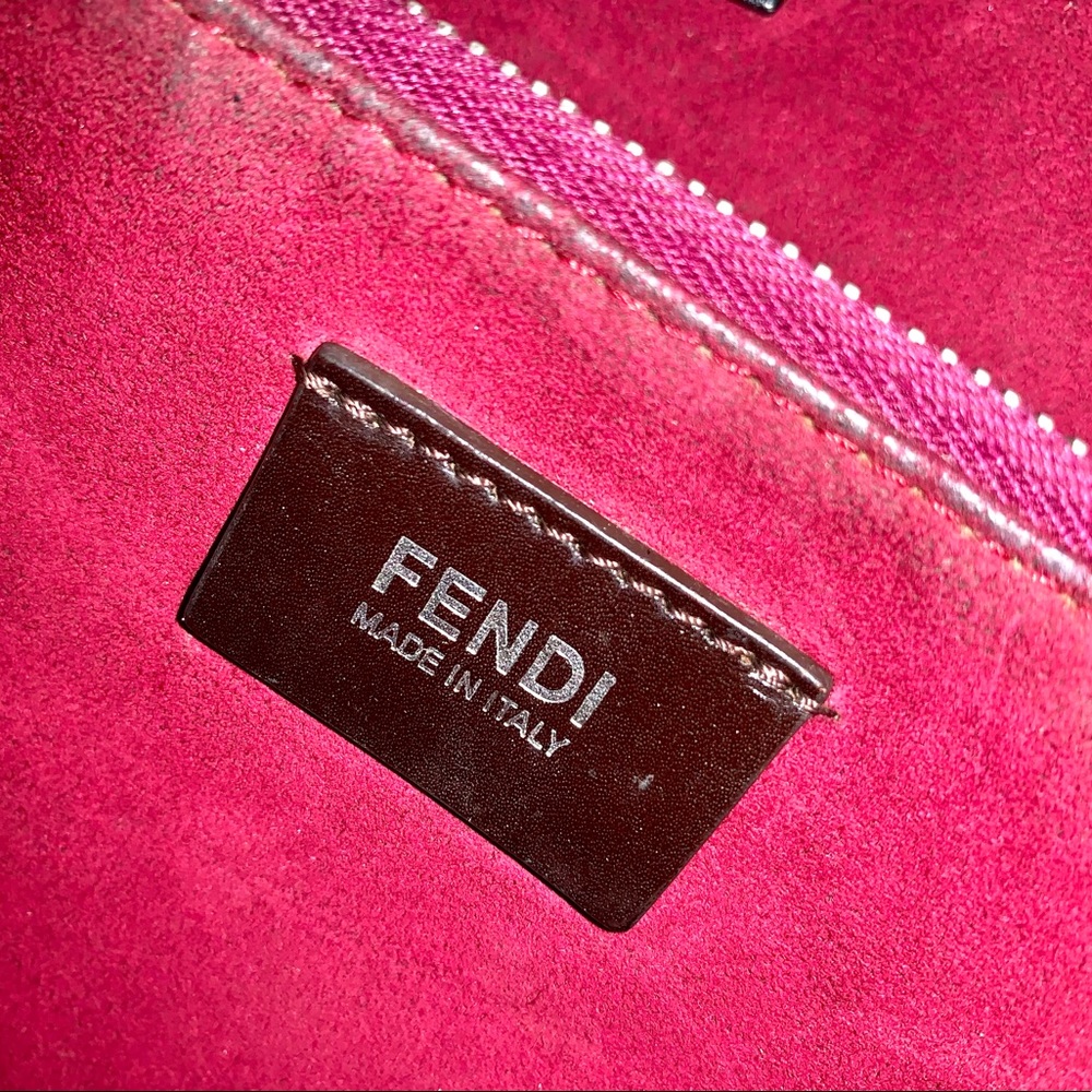 💯 Authentic Fendi 2jours Saffiani Large 2-Way Bag - Picture 7 of 17